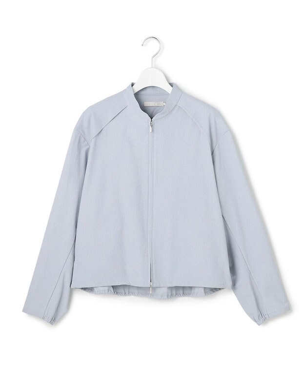 ICB 【先行予約】 アトラストリコット ジップアップブルゾン サックスグレー