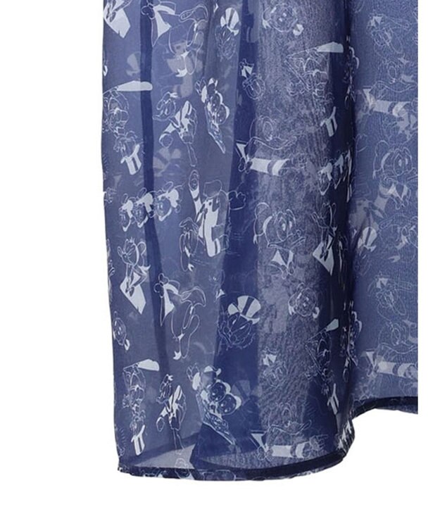 AMERICAN HOLIC 総柄シアーキャミワンピース／Ｄｉｓｎｅｙ Navy