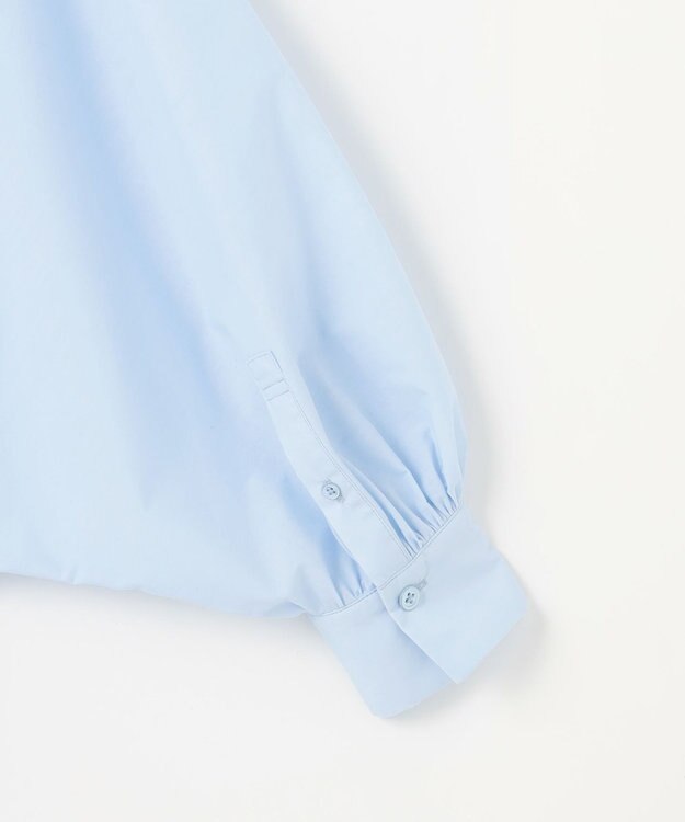 自由区 フォルム シャツ ブルー