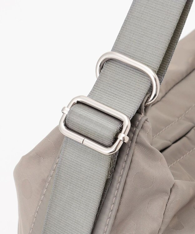 Y'SACCS 【Y’SACCS vous et】ドットジャカード2WAYリュック ライトグレー