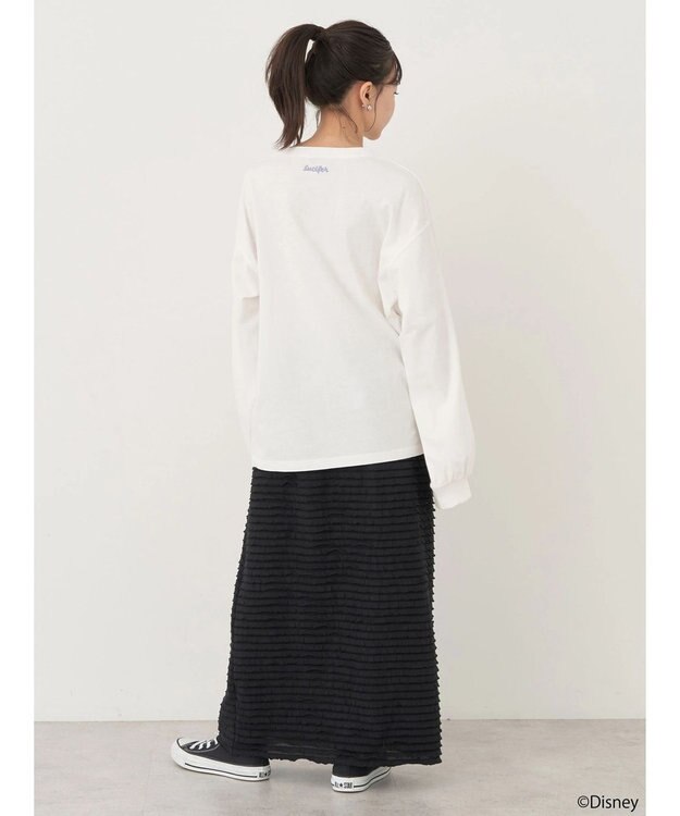 earth music&ecology Ｄｉｓｎｅｙ／覗きルシファーポケットロンＴ White