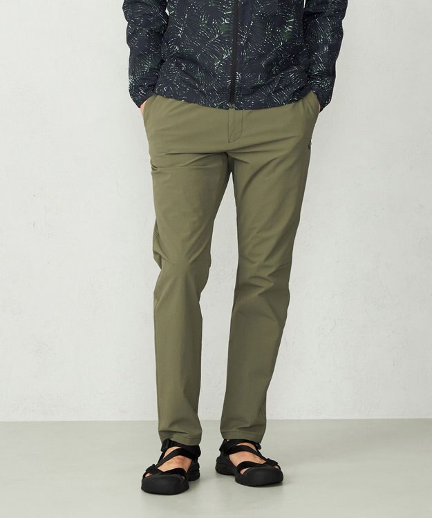 JOSEPH ABBOUD MOUNTAIN 【UNISEX】リップストップ２wayストレッチ パンツ カーキ系