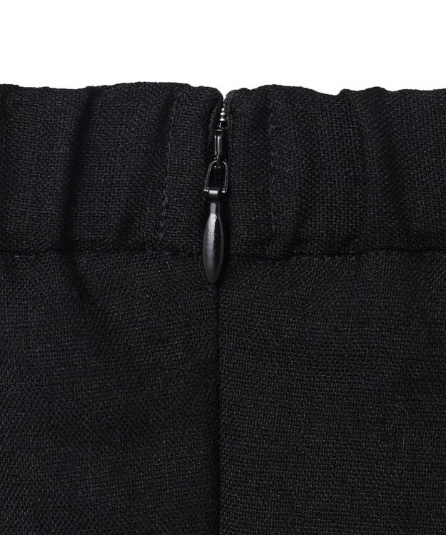 23区 S 【セットアップ対応】アイアスマットストレッチ フレア スカート ブラック系