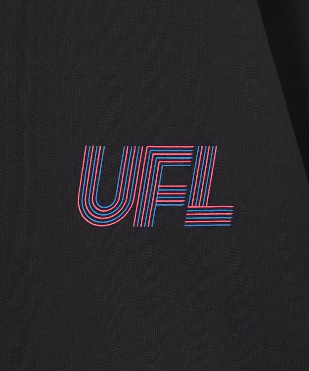 UNFILO MENS BASIC グラフィック ロンT ブラック