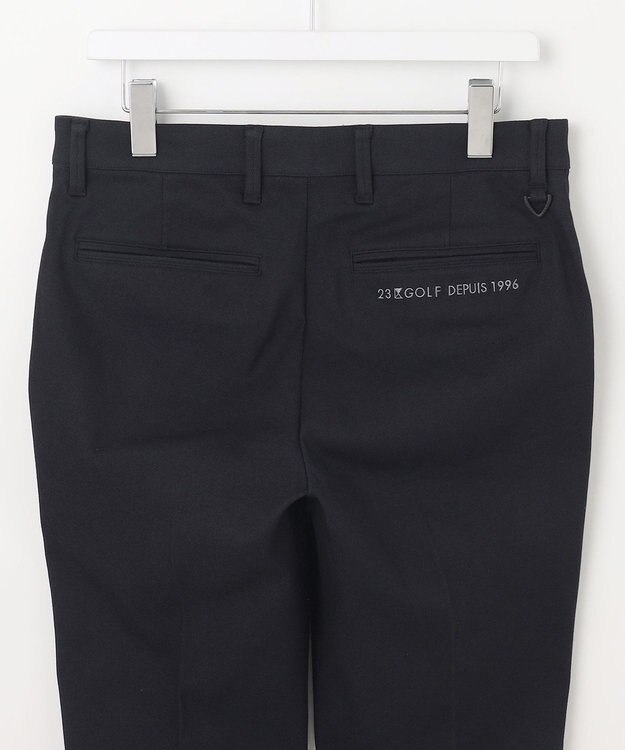 23区GOLF 【MEN】【ストレッチ 】ハイパワーストレッチ ベーシックパンツ ブラック系