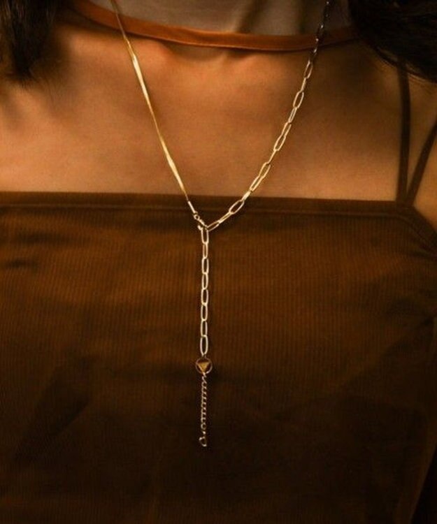 blancotokyo 【金アレ対応アクセ】組合せチェーンネックレス ASOCIAR GOLD