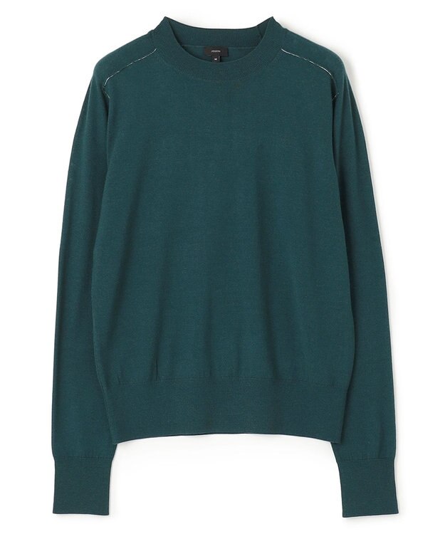 JOSEPH ウールカシミヤ　ラウンドネックニット Dark Teal