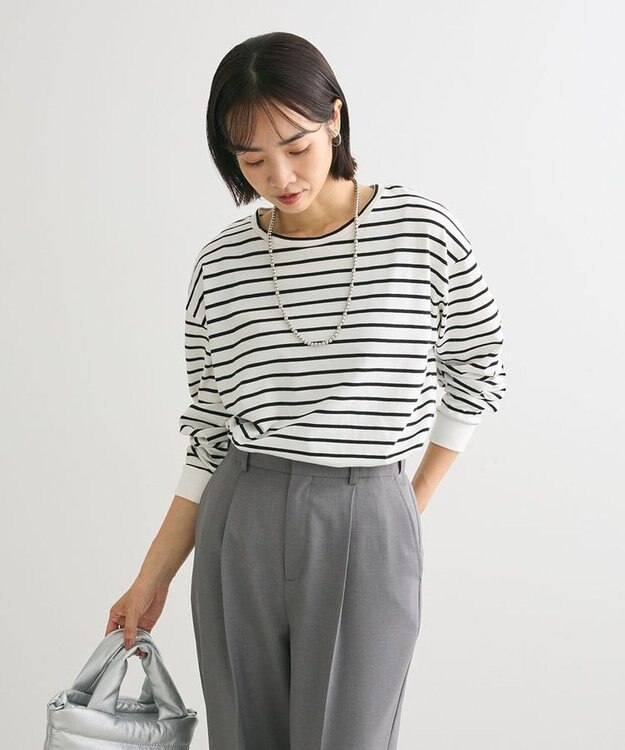 Green Parks ボーダープルオーバー