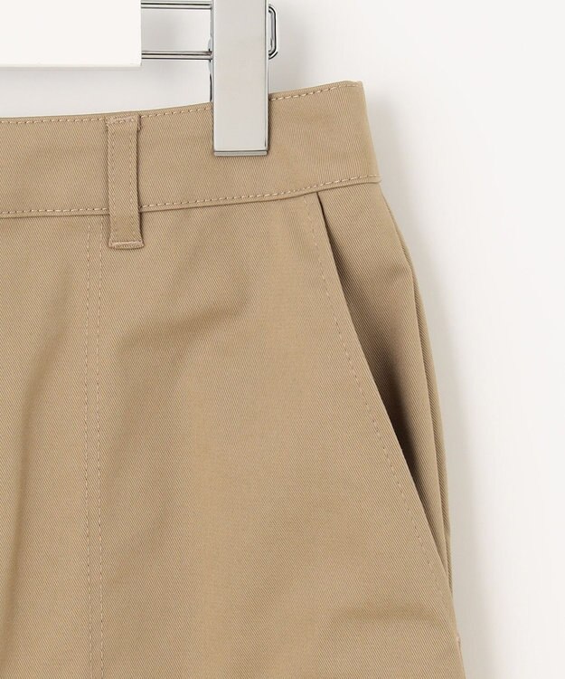 J.PRESS LADIES S 20チノストレッチ スカート ベージュ系