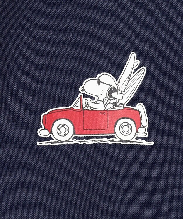 23区GOLF 【PEANUTS】【WOMEN】スヌーピーコラボ 半袖ポロシャツ ネイビー系