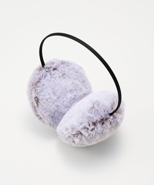 MOONBAT ふわもこ ハスキーモチーフ イヤマフ ブラウン