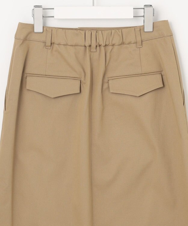 J.PRESS LADIES S 20チノストレッチ スカート ベージュ系