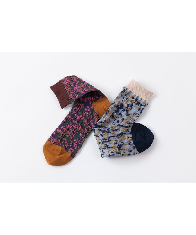 TRICOTE テラゾバンピーソックス 39NAVY