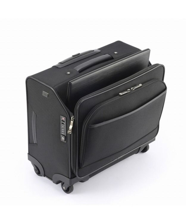 ACE BAGS & LUGGAGE ace.GENE エース フレックスルーフ2 ビジネストローリー 機内持ち込みサイズ 2-3泊 67571 ブラック