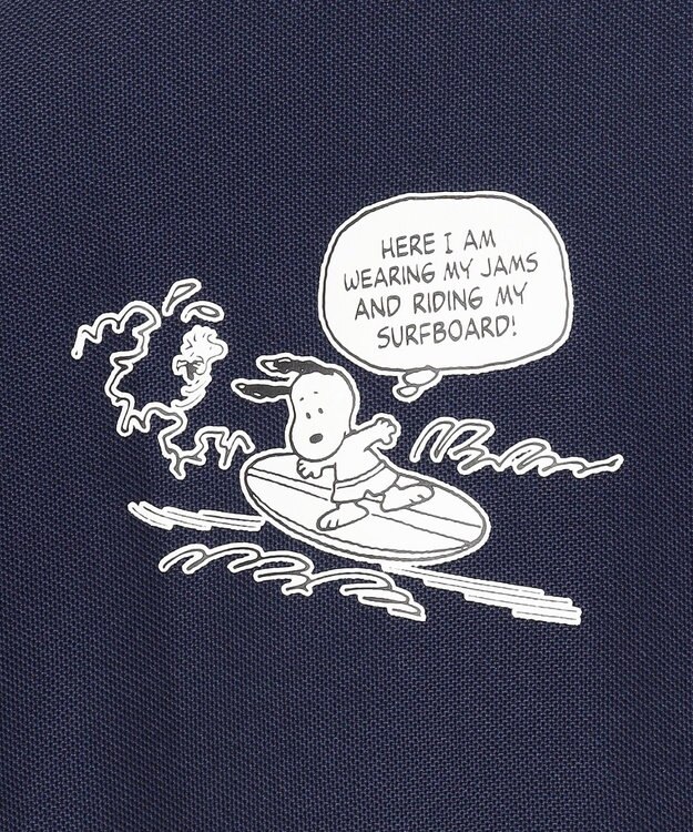 23区GOLF 【PEANUTS】【WOMEN】スヌーピーコラボ 半袖ポロシャツ ネイビー系