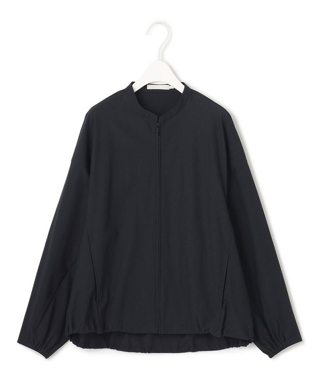 ICB 【洗える・UVカット】アトラストリコット ジップアップブルゾン ブラック系