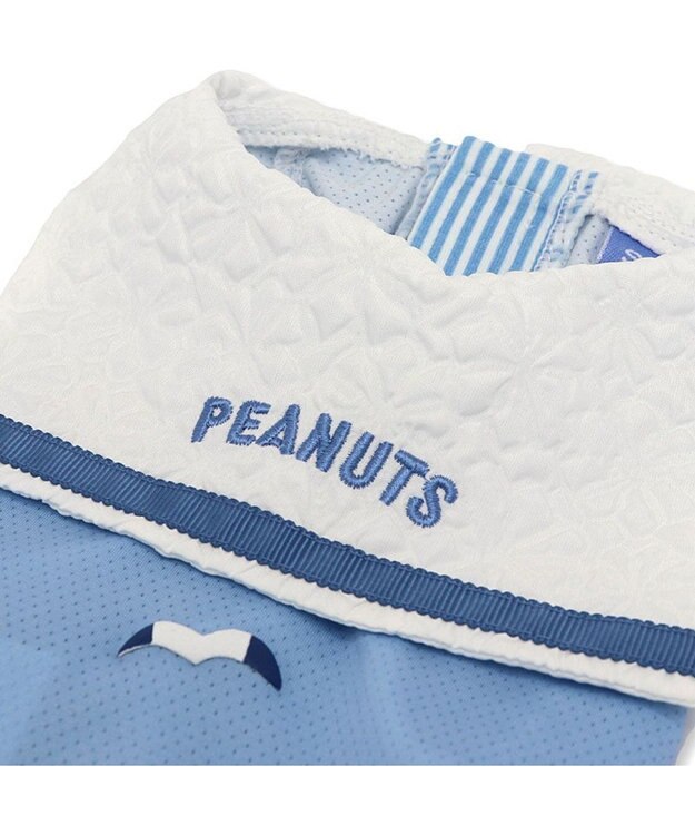 PET PARADISE スヌーピー エコメイド タンクトップ 《マリン柄》 中型犬  大型犬 ライトブルー