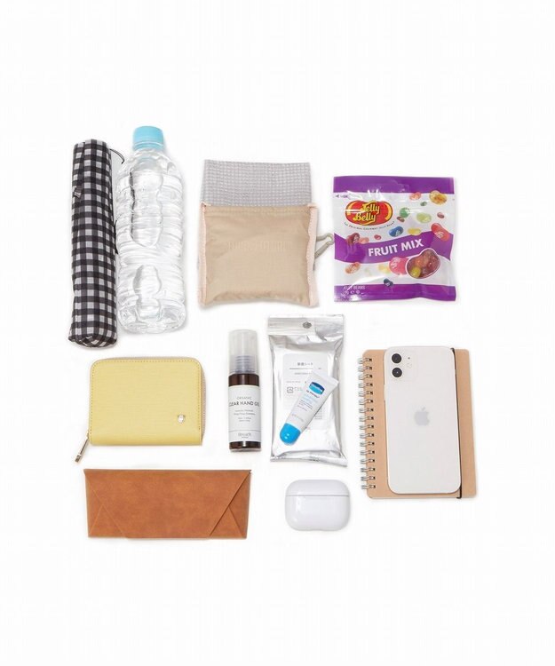 TOPKAPI 【Breath TOPKAPI】リプルネオレザー ミニトートバッグ グレージュ