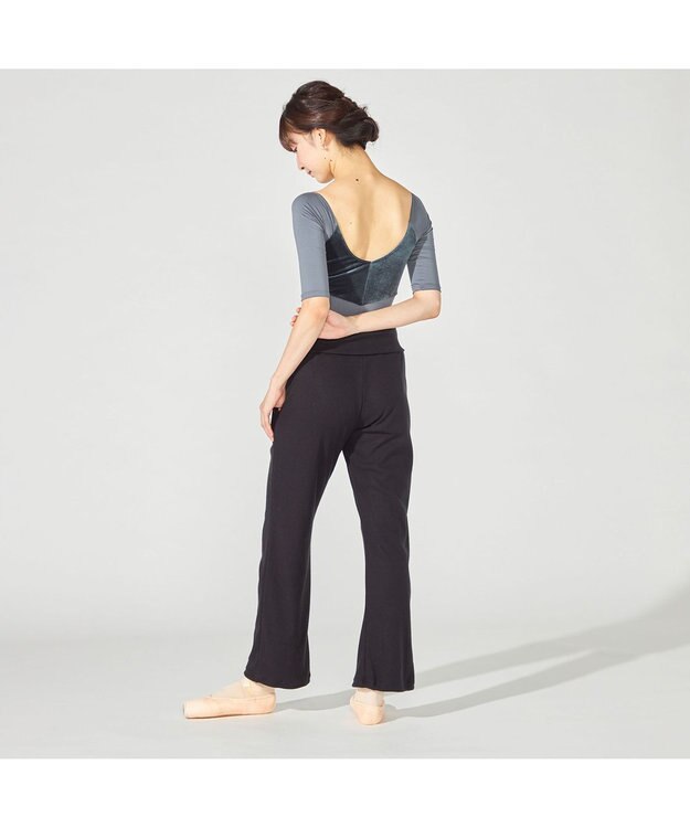 Chacott ロングパンツ ブラック