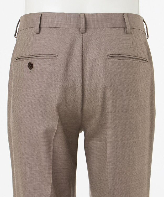 J.PRESS MEN 【ESSENTIAL CLOTHING】ステップドビースーツ ベージュ系