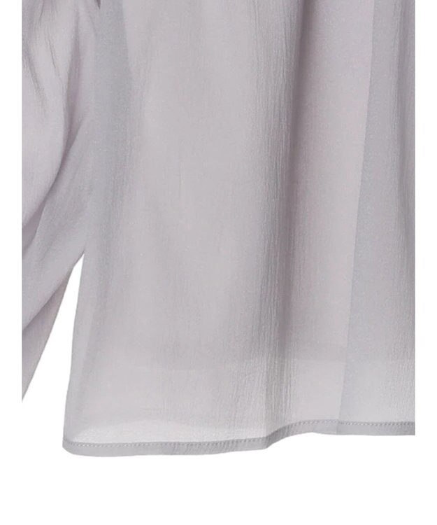 Green Parks ・ＥＬＥＮＣＡＲＥ　ＤＵＥ　バックリボンブラウス Light Gray