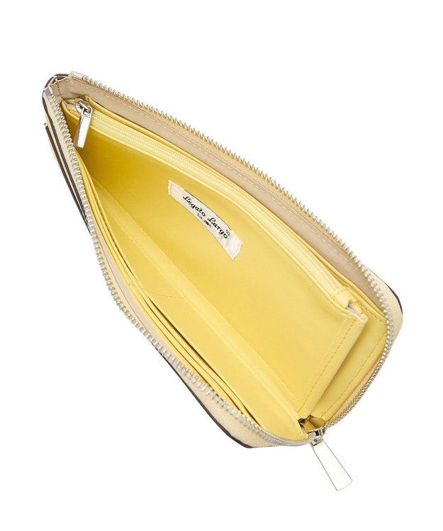Green Parks ・Ｌｅｇａｔｏ　Ｌａｒｇｏ　うすいサイフ長財布 Yellow