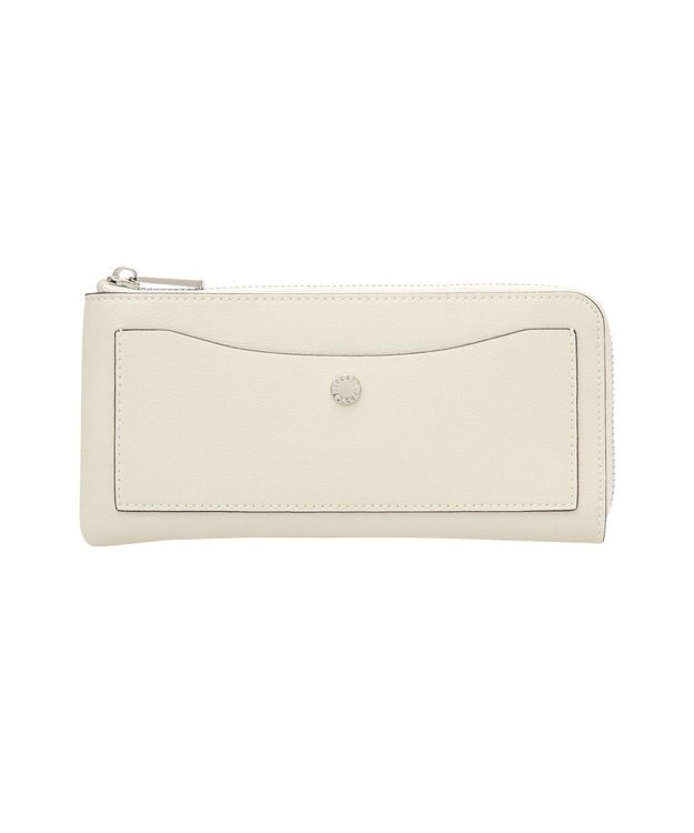 Green Parks ・Ｌｅｇａｔｏ　Ｌａｒｇｏ　うすいサイフ長財布 Ivory