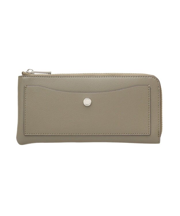 Green Parks ・Ｌｅｇａｔｏ　Ｌａｒｇｏ　うすいサイフ長財布 Khaki