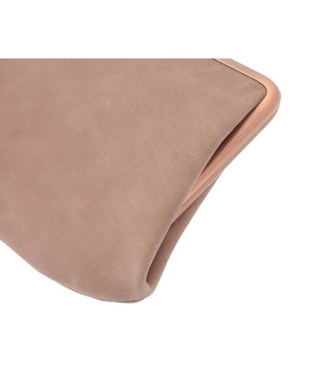 genten アンティーコ×LIBERTY 口金長財布 サンドピンク