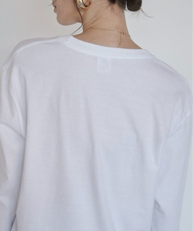 WEGO 【ANGIE VINTAGE】ロゴプリントロンT ホワイト