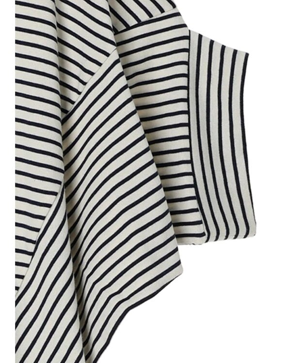 AMERICAN HOLIC ドルマン変形カットプルオーバー Border Navy