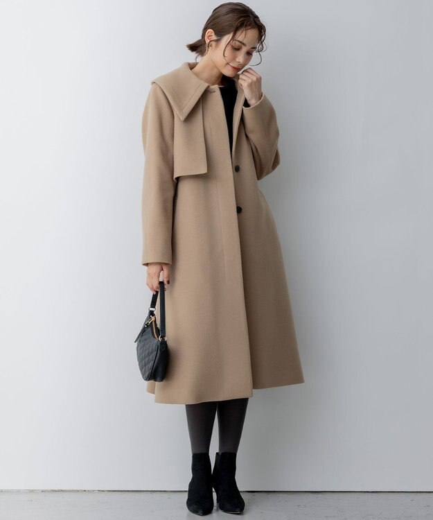 組曲 【WEB一部店舗限定】ライトビーバー トレンチライクコート ベージュ系
