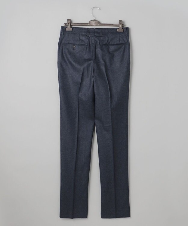 GOTAIRIKU 【保温性/ストレッチ/シワになりにくい】サキソニーストレッチパンツ_ノータック(25年モデル） ネイビー系