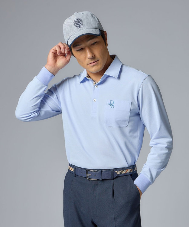 【MEN / 定番】アロフトUVケアカノコ 長袖ポロシャツ / DAKS GOLF | ファッション通販 【公式通販】オンワード・クローゼット