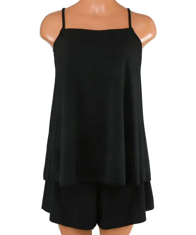 San-ai Resort（三愛水着楽園） 【新色ブルー入荷】WEB限定 3点セット水着　9M・11L　【San-ai Resort（サンアイリゾート）】 ブラック