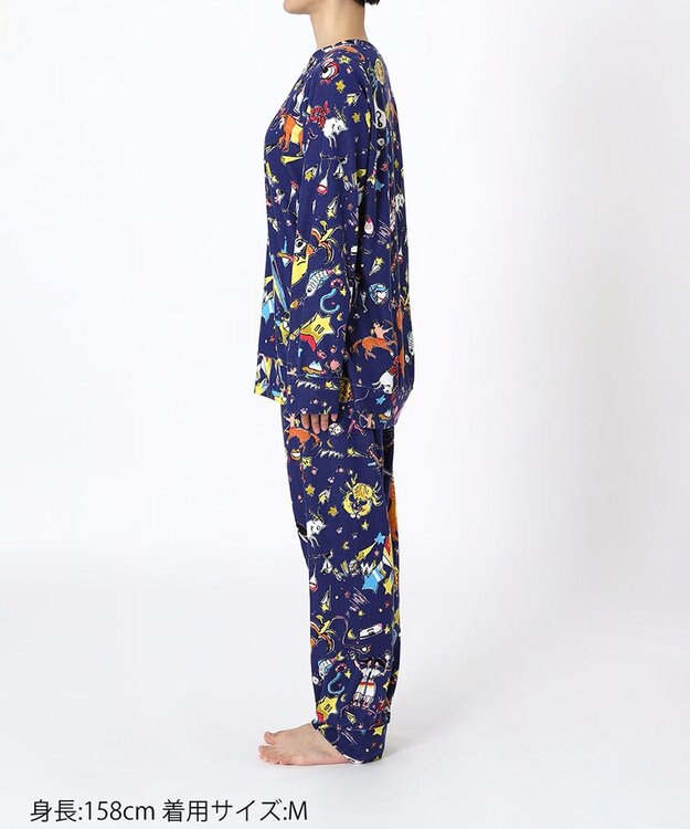 tsumori chisato SLEEP ツモリチサト パジャマ 長袖 長ズボン レディース UDX568 /ワコール コン