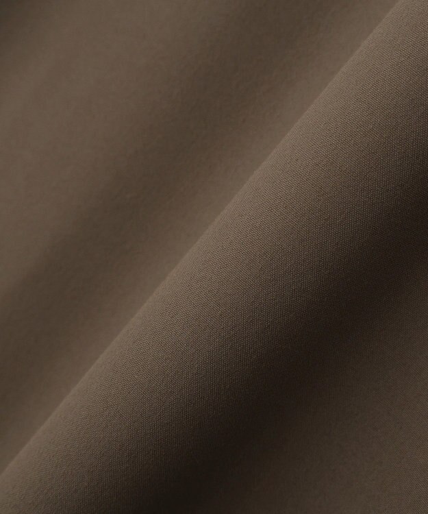 Green Parks サマ見えタックギャザーワンピース Brown
