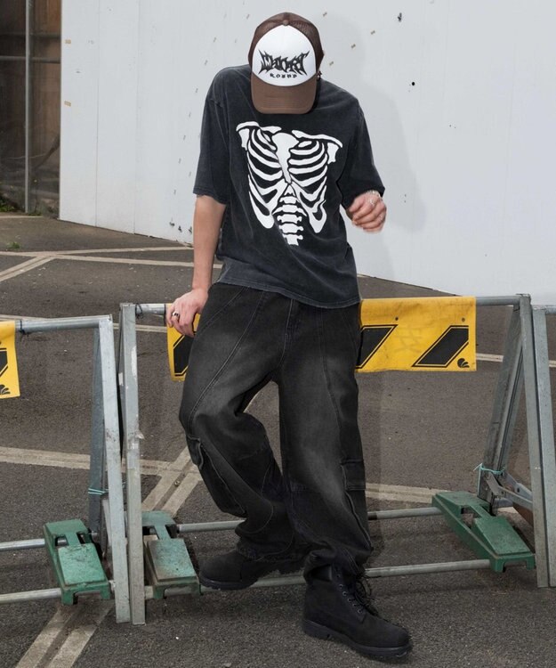 WEGO 【ユニセックス着用ITEM】ブリーチボーングラフィックT（SS） スミクロ