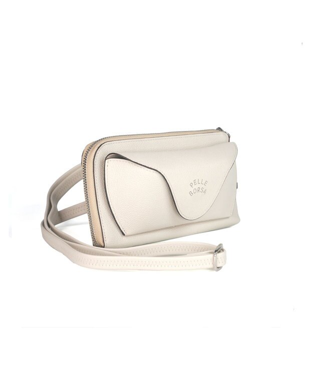 PELLE BORSA お財布ポシェット Very Goods ベリーグッズ 7205 アイボリー