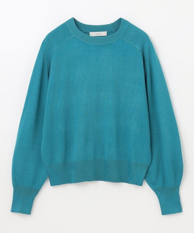 ANY 【洗濯機可】スプリングラグランニット グリーン