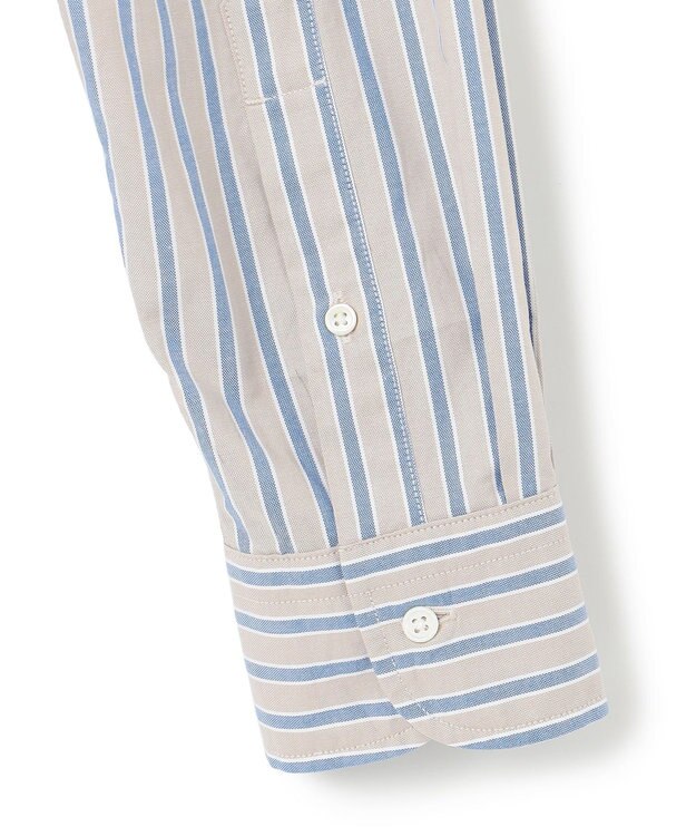 J.PRESS MEN 【WEB・一部店舗限定】オックスストライプシャツ ベージュ系1