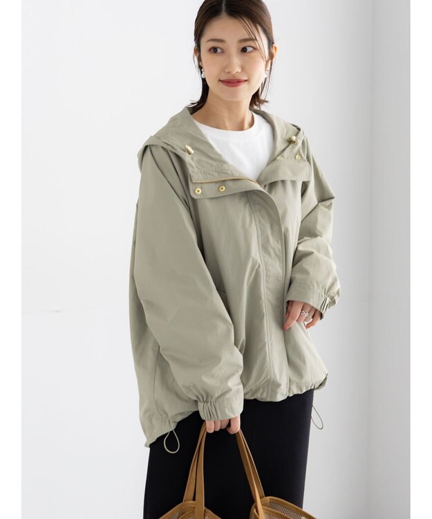 Te chichi ナイロンマウンテンパーカー オリーブ