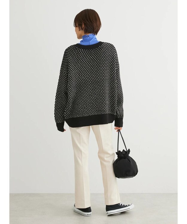 Green Parks ・ＳＵＧＡＲ　ＳＰＯＯＮ　２ｗａｙニットカーディガン Black