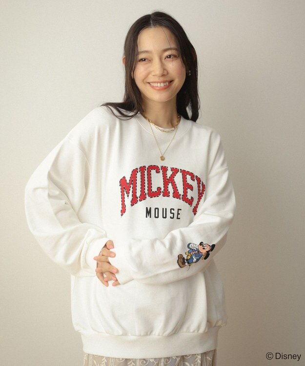 Green Parks ミッキー＆フレンズ／スウェット Off White