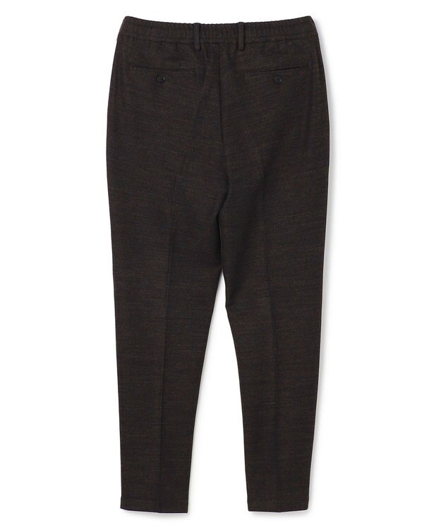 JOSEPH HOMME 【WEB・一部店舗限定】【ストレッチ】 ウールドビージャージー　ドロスト付テーパードパンツ / PEGG CONVERTIBLE ダークブラウン系