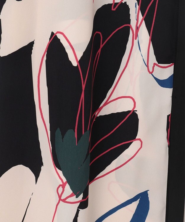 GRACE CONTINENTAL キカラインフラワーワンピース キナリ