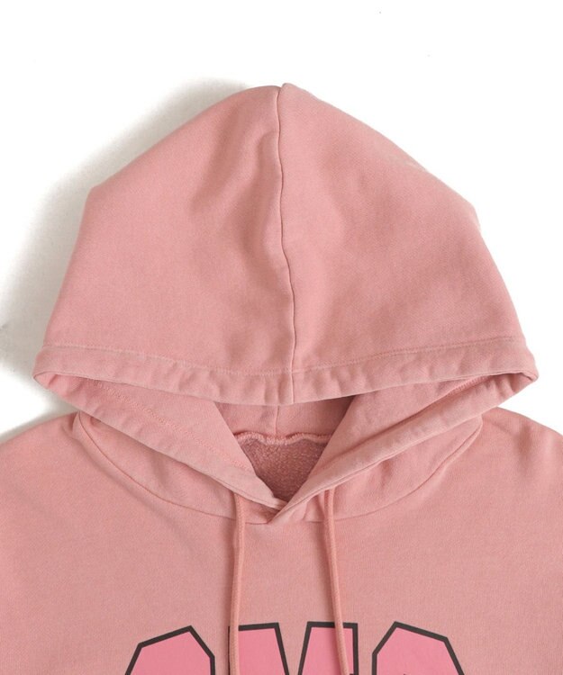 WEGO 【ユニセックス着用ITEM】ピグメントOMGプルパーカー ピンク