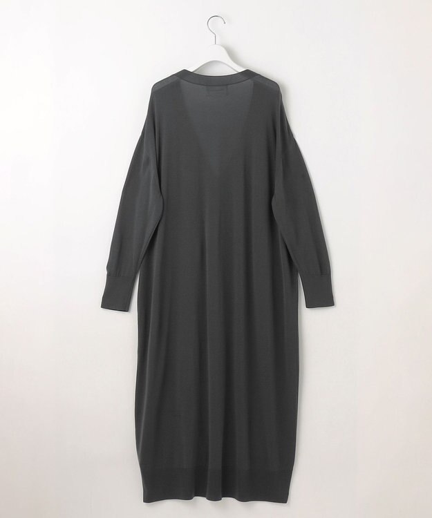 自由区 【カトリエムブーケ】Manquant ベーシックロングプルオーバー チャコール