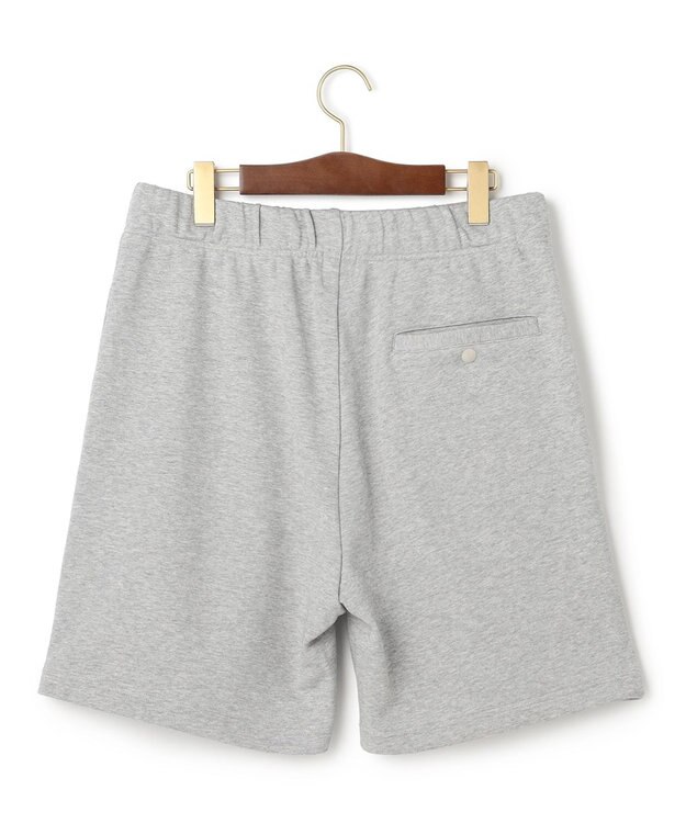 J.PRESS MEN さりげなくちょうどいい【WEB限定】バックブル スウェットハーフパンツ ライトグレー系