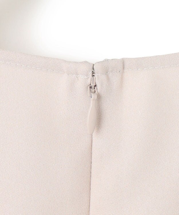 ICB 【UVケア・接触冷感・速乾・防シワ・洗える】 FluidBackSatin ランタンスリーブブラウス トープ系